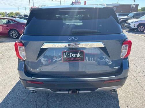 Blue Metallic 2020 Ford Explorer Limited