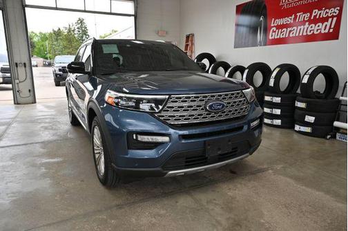 Blue Metallic 2020 Ford Explorer Limited