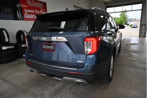 Blue Metallic 2020 Ford Explorer Limited