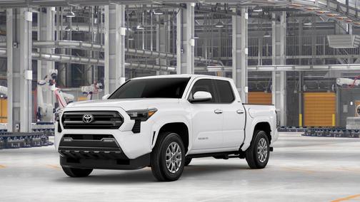 White 2026 Toyota Tacoma SR5
