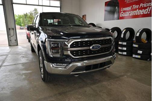 Antimatter Blue Metallic 2023 Ford F-150 King Ranch