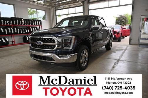 Antimatter Blue Metallic 2023 Ford F-150 King Ranch