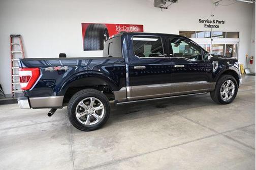 Antimatter Blue Metallic 2023 Ford F-150 King Ranch