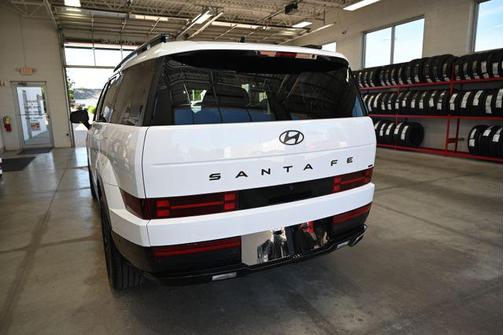 Serenity White 2024 Hyundai SANTA FE Calligraphy