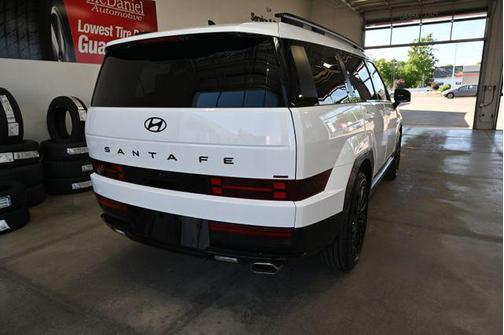Serenity White 2024 Hyundai SANTA FE Calligraphy