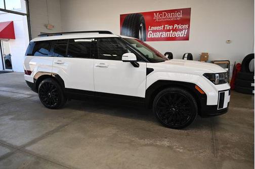Serenity White 2024 Hyundai SANTA FE Calligraphy
