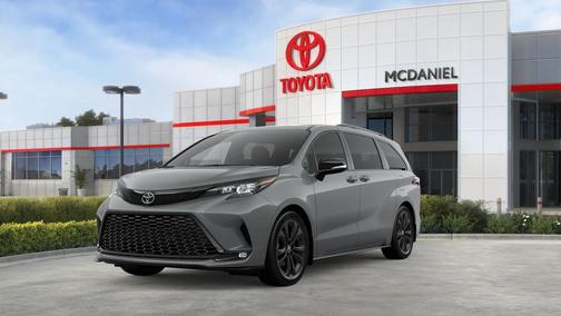 Gray 2026 Toyota Sienna XSE 7 Passenger