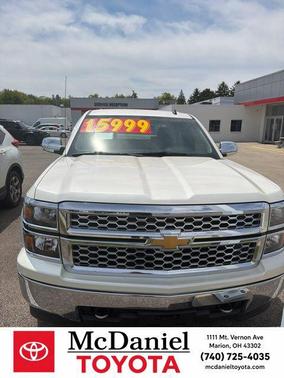 White Diamond Clearcoat 2014 Chevrolet Silverado 1500 1LT