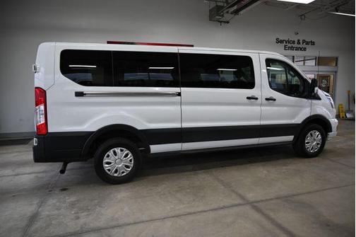 Oxford White 2023 Ford Transit-350 XLT