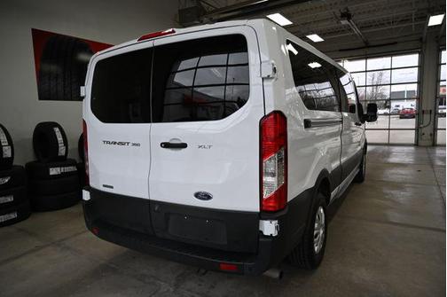 Oxford White 2023 Ford Transit-350 XLT