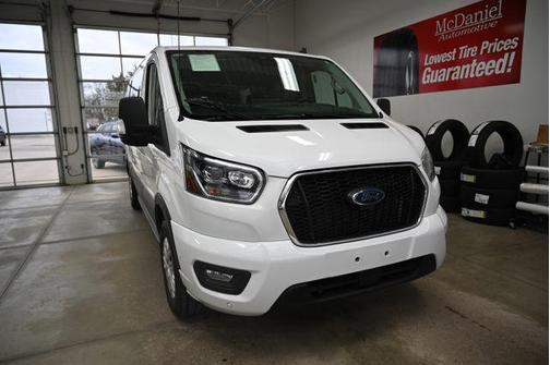 Oxford White 2023 Ford Transit-350 XLT