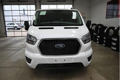 Oxford White 2023 Ford Transit-350 XLT