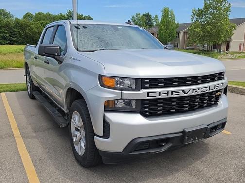 Silver Ice Metallic 2019 Chevrolet Silverado 1500 Custom