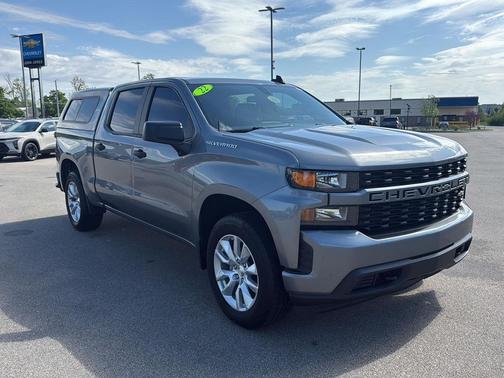 Satin Steel Metallic 2022 Chevrolet Silverado 1500 Limited Custom