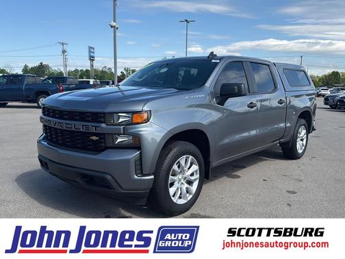 Satin Steel Metallic 2022 Chevrolet Silverado 1500 Limited Custom