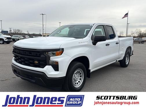 Summit White 2023 Chevrolet Silverado 1500 WT