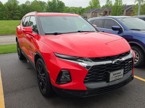 Red Hot 2019 Chevrolet Blazer RS