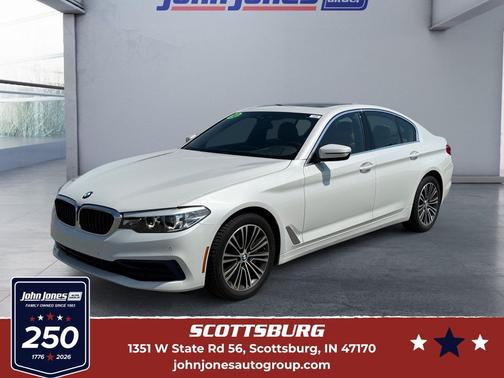Mineral White Metallic 2020 BMW 530 xDrive