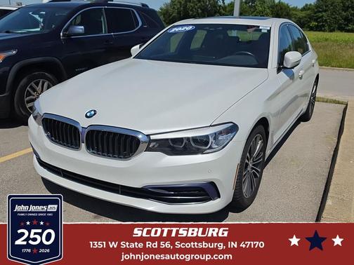 Mineral White Metallic 2020 BMW 530 xDrive