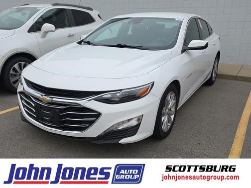 Summit White 2023 Chevrolet Malibu FWD 1LT