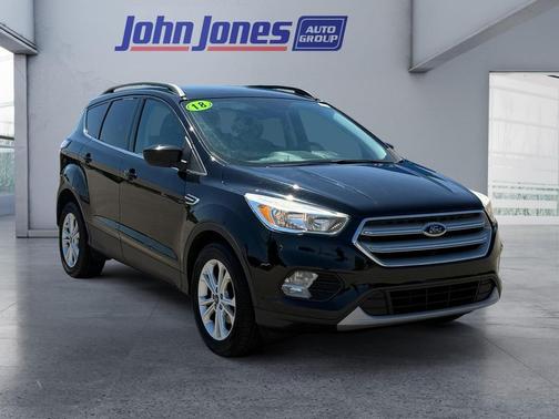 Shadow Black 2018 Ford Escape SE