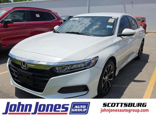 Platinum White Pearl 2019 Honda Accord LX