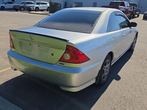 Satin Silver Metallic 2005 Honda Civic COUPE