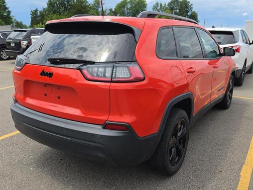 Spitfire Orange Clearcoat 2021 Jeep Cherokee Altitude