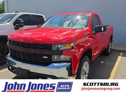 Red Hot 2021 Chevrolet Silverado 1500 WT