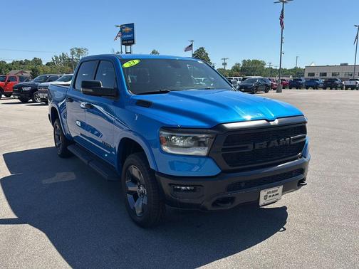 Hydro Blue Pearlcoat 2023 RAM 1500 Big Horn/Lone Star