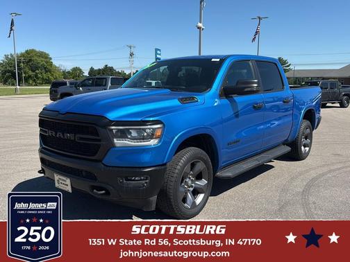 Hydro Blue Pearlcoat 2023 RAM 1500 Big Horn/Lone Star