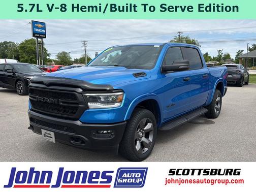 Hydro Blue Pearlcoat 2023 RAM 1500 Big Horn/Lone Star