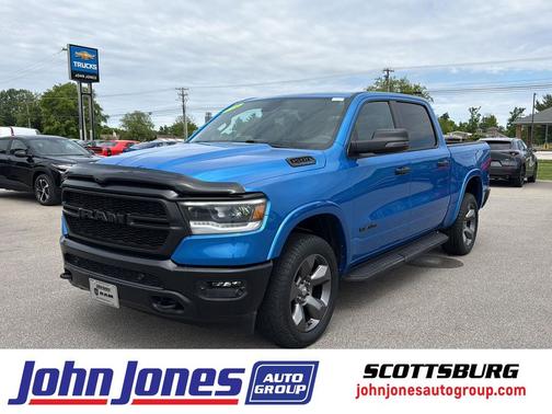 Hydro Blue Pearlcoat 2023 RAM 1500 Big Horn/Lone Star
