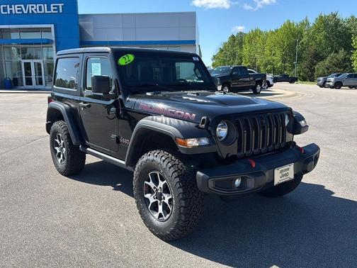 Black Clearcoat 2022 Jeep Wrangler Rubicon