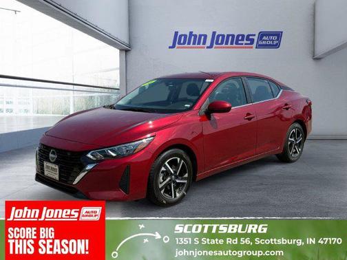 Scarlet Ember Tintcoat 2024 Nissan Sentra SV