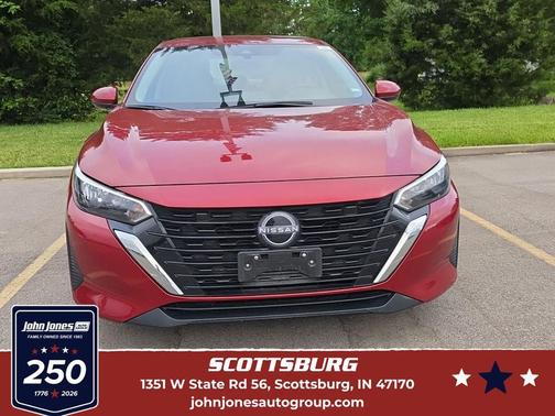 Scarlet Ember Tintcoat 2024 Nissan Sentra SV