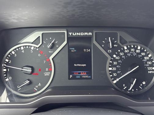 Midnight Black Metallic 2024 Toyota Tundra SR5