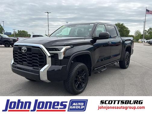 Midnight Black Metallic 2024 Toyota Tundra SR5