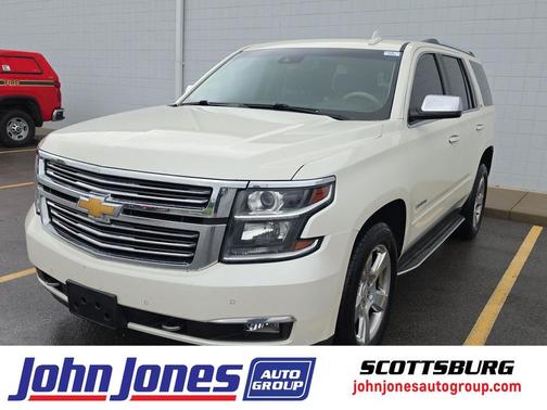 White Diamond Tricoat 2015 Chevrolet Tahoe LTZ