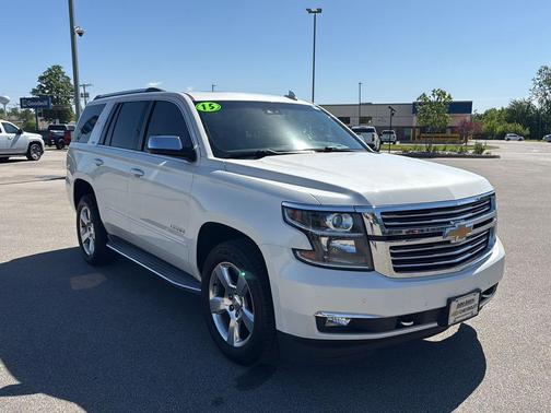 White Diamond Tricoat 2015 Chevrolet Tahoe LTZ