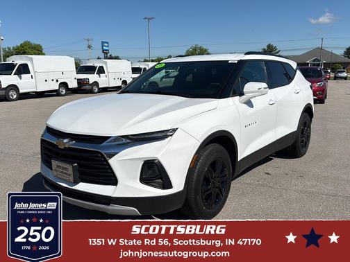 Summit White 2021 Chevrolet Blazer 2LT
