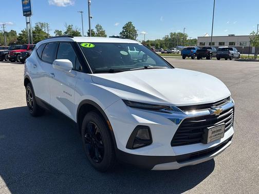 Summit White 2021 Chevrolet Blazer 2LT