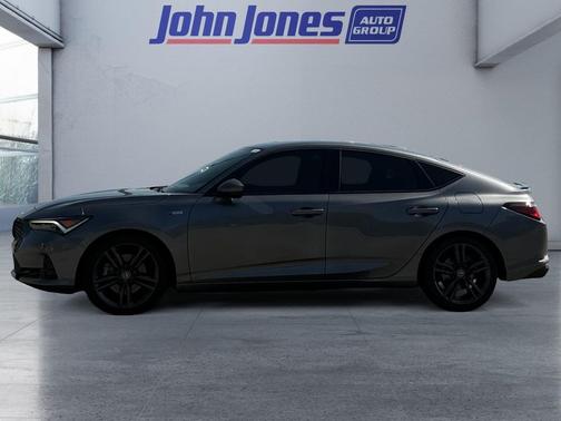 Liquid Carbon Metallic 2023 Acura Integra A-SPEC