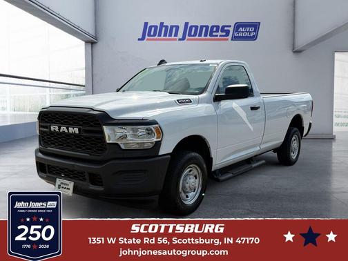 Bright White Clearcoat 2020 RAM 2500 Tradesman Regular Cab 4x2 8' Box