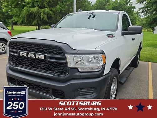 Bright White Clearcoat 2020 RAM 2500 Tradesman Regular Cab 4x2 8' Box
