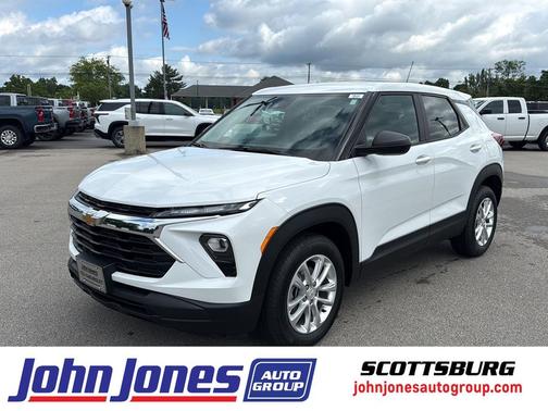 Summit White 2026 Chevrolet Trailblazer LS