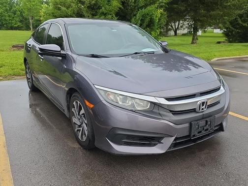 Modern Steel Metallic 2017 Honda Civic EX