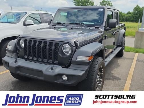 Granite Crystal Metallic Clearcoat 2021 Jeep Gladiator Sport