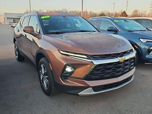 Copper Bronze Metallic 2023 Chevrolet Blazer 2LT