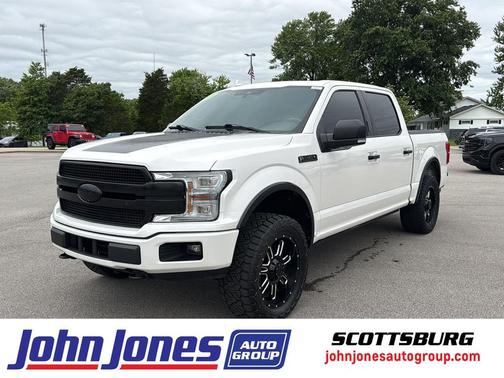 White Platinum Metallic Tri-Coat 2018 Ford F-150 Platinum